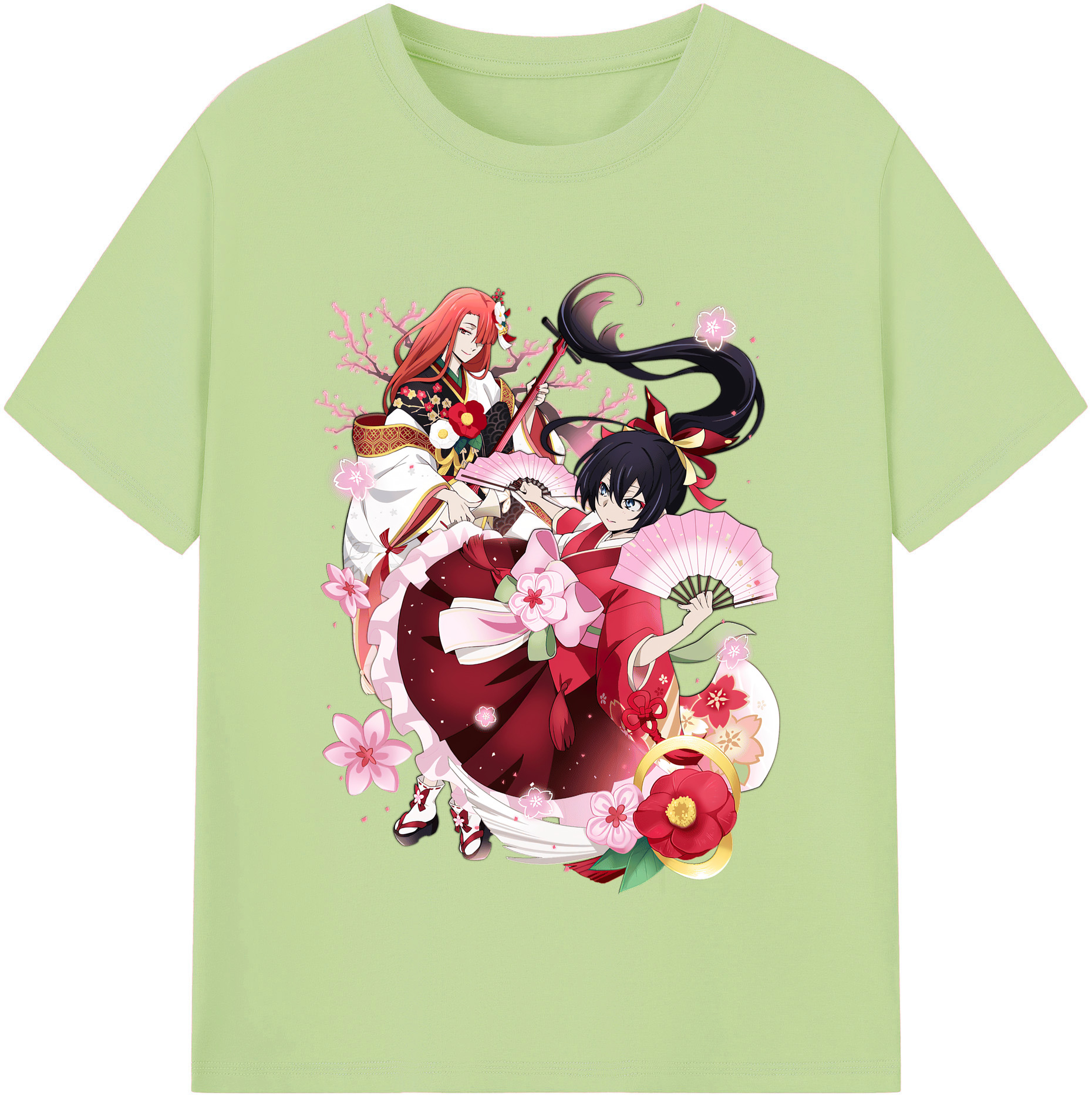 （画像用） 文豪ストレイドッグス Bungo Stray Dogs 綿100％半袖Tシャツ（フロントプリント）